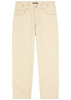 Ymc Straight-leg Jeans Ecru
