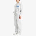 ANNIE HOOD Men's Straight College Joggers in Grey