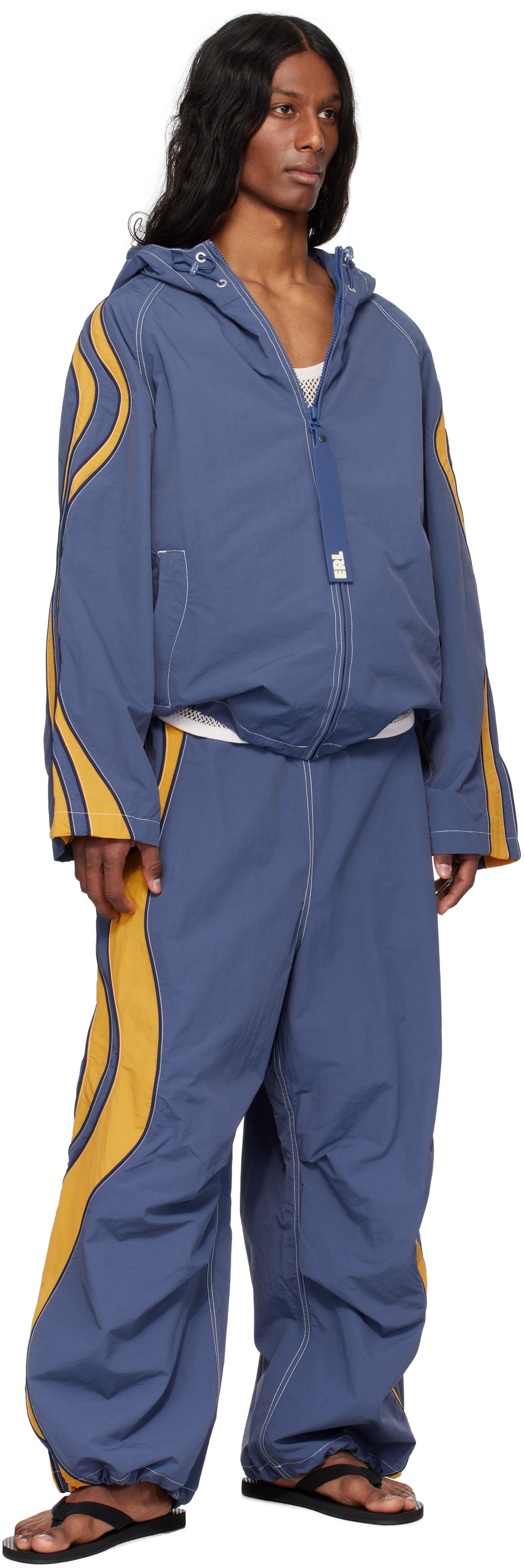 売れ筋公式店 ERL イーアルエル MESH TRACKPANTS 【公式通販】