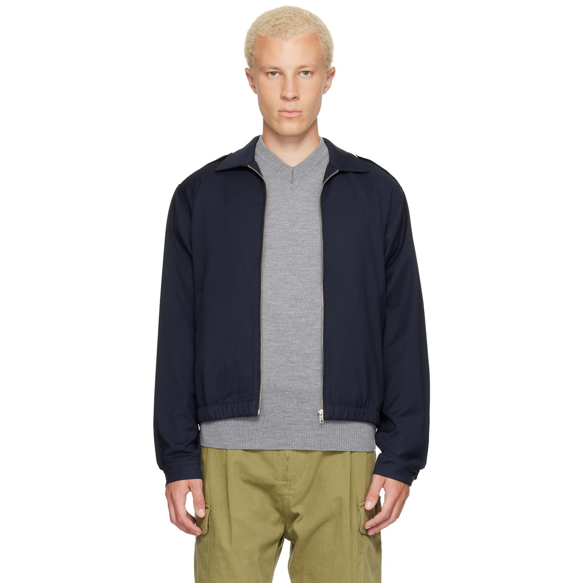 Gimaguas Navy Cani Bomber Jacket