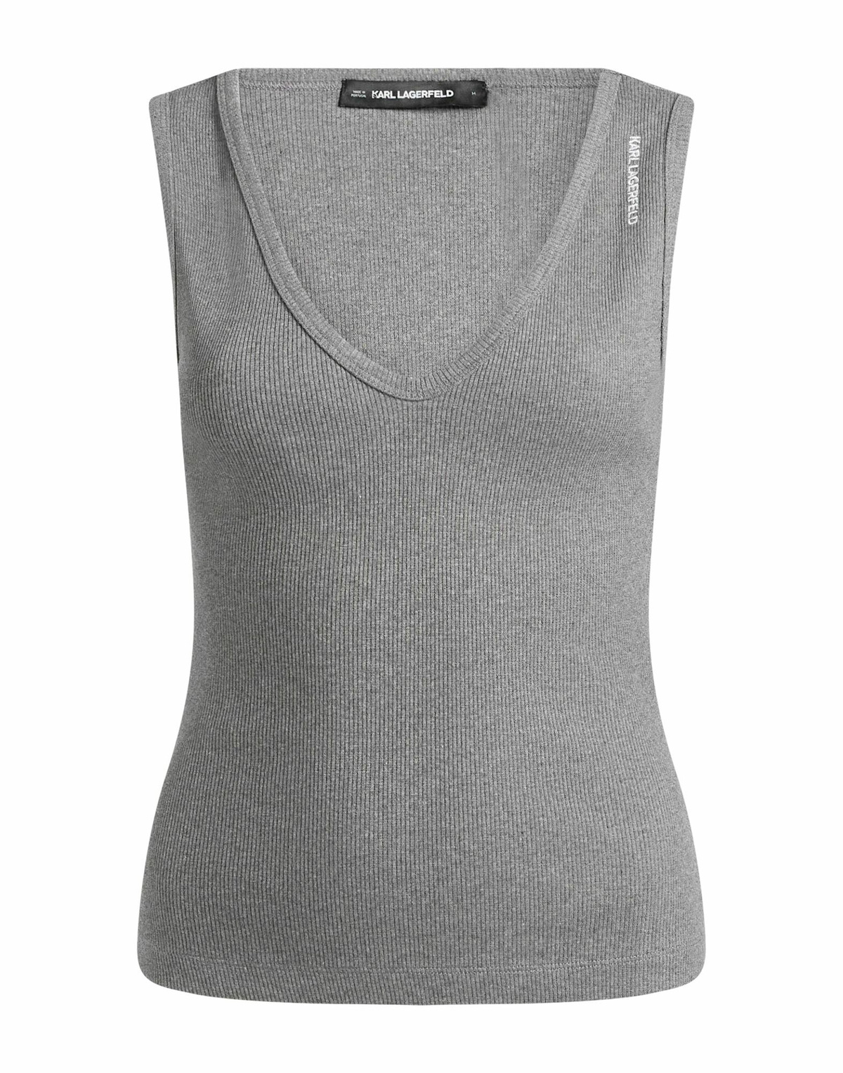 Karl Lagerfeld Womens Tank top in Grey