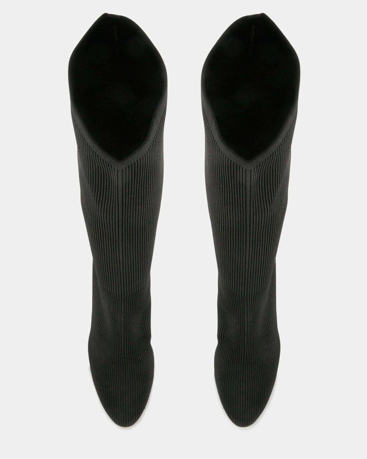 Steve Madden Aria Boots in Black Knit