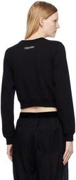 TOM FORD Black Printed Sweatshirt