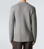 Giorgio Armani Linen-blend cardigan