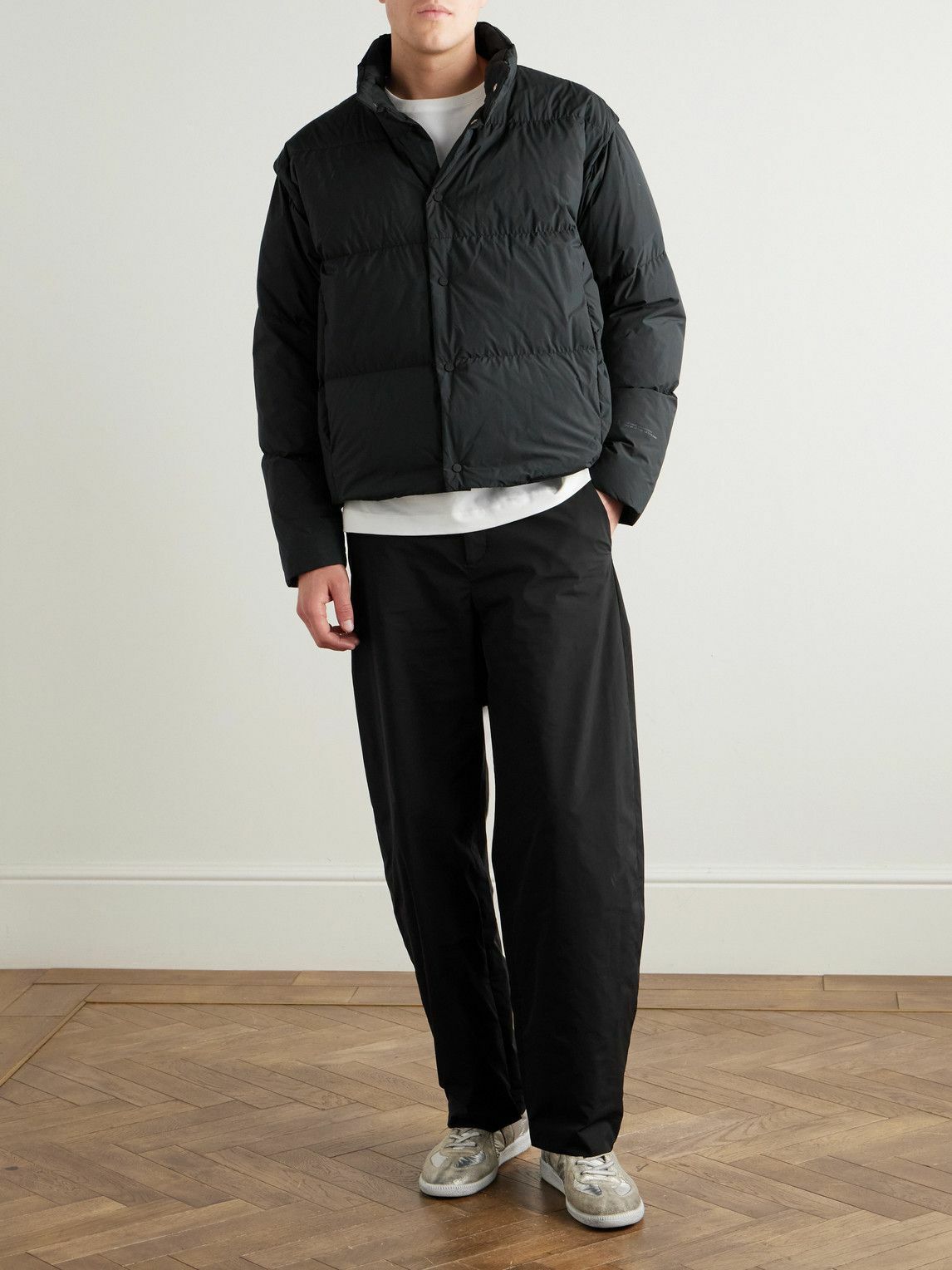 Laminar - Quilted Shell Down Jacket - Black