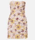 Costarellos Sirra embellished corset dress