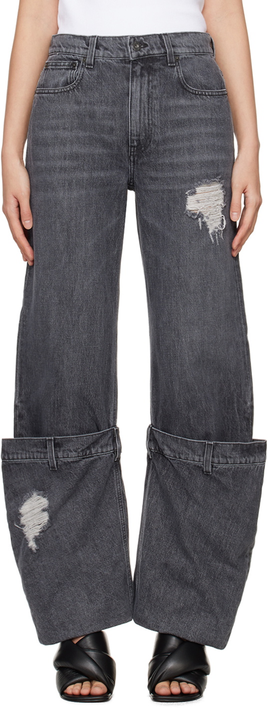 jw anderson bucket jeans