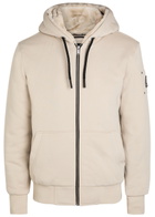 Moose Knuckles Classic Bunny Padded Hooded Cotton-blend Jacket Ecru