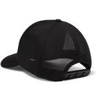 Burberry - Logo-Print Modal and Mesh Baseball Cap - Black