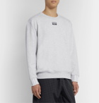 adidas Originals - R.Y.V. Logo-Appliquéd Mélange Loopback Cotton-Jersey Sweatshirt - White