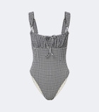 Montce Victoria gingham swimsuit