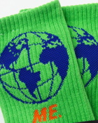 Melody Ehsani Me. Worldwide Socks Green - Womens - Socks
