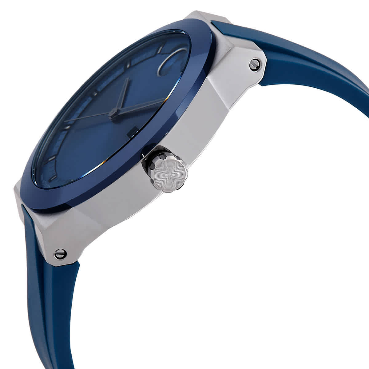 Movado BOLD Fusion Quartz Blue Dial Mens Watch 3601192 Movado