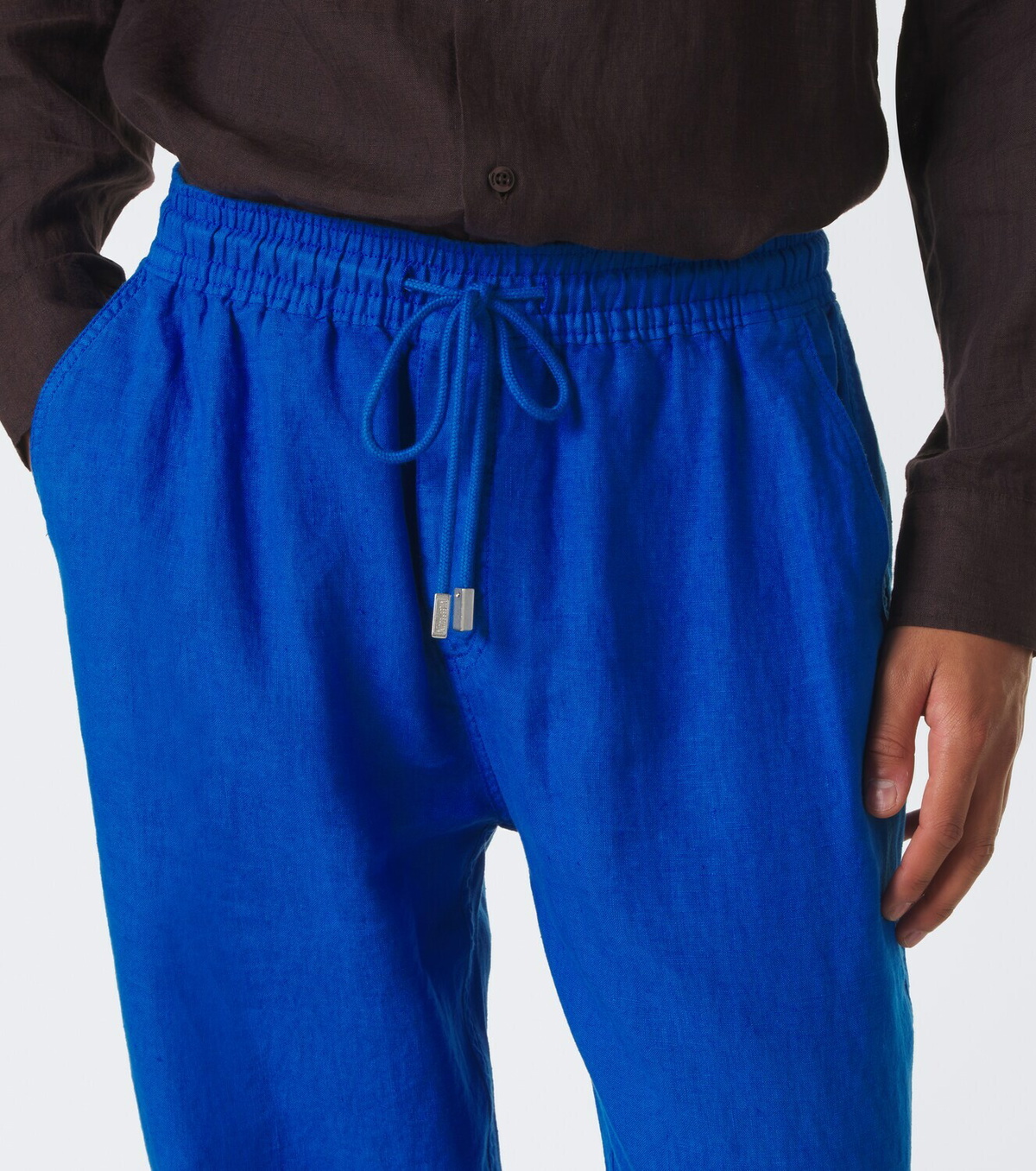 Vilebrequin Linen wide-leg pants