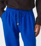 Vilebrequin Linen wide-leg pants