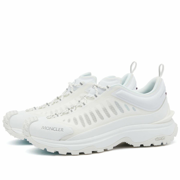 Photo: Moncler Men's Trailgrip Lite Low Top Sneakers in White