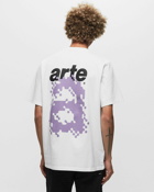 Arte Antwerp Abstract A T Shirt White - Mens - Shortsleeves