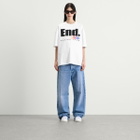 END. Race Team T-Shirt in White