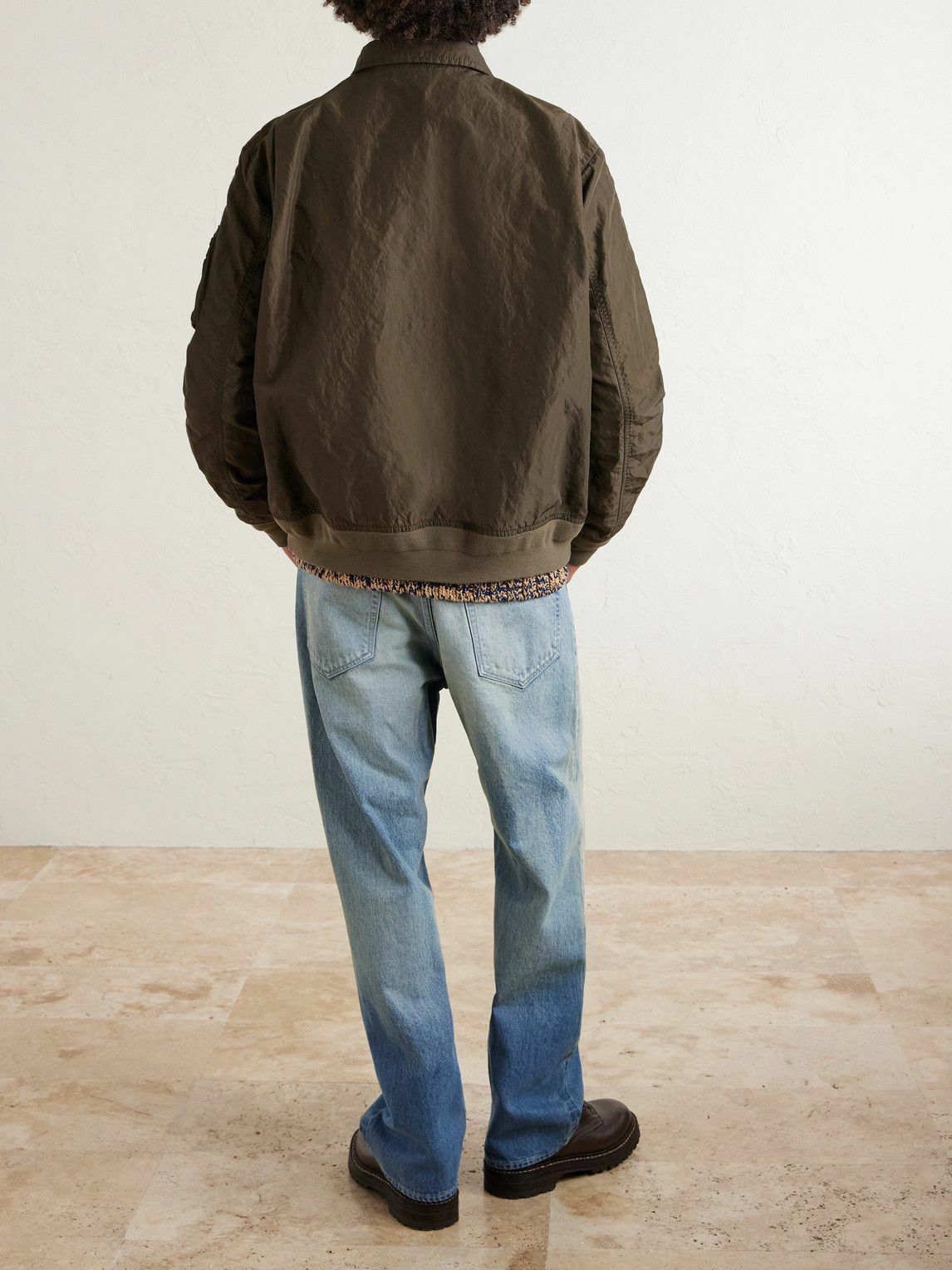 Sacai - Shell Bomber Jacket - Green