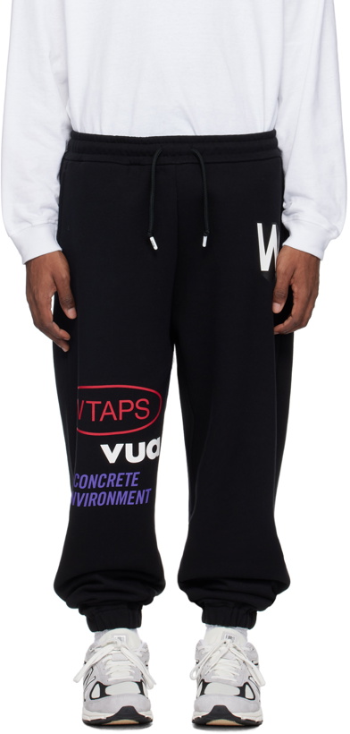 Photo: WTAPS Black Academy Sweatpants