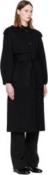 MACKAGE Black CEYLA Double-Face Wool Coat