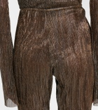 Cala de la Cruz Dries sequined flared pants