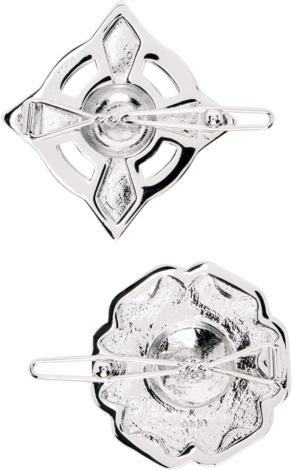 TOGA ヘアピン hair pin Toga Pulla Silver Concho Hair Pin Set Toga Pulla
