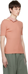 Y/Project Pink Double Collar T-Shirt