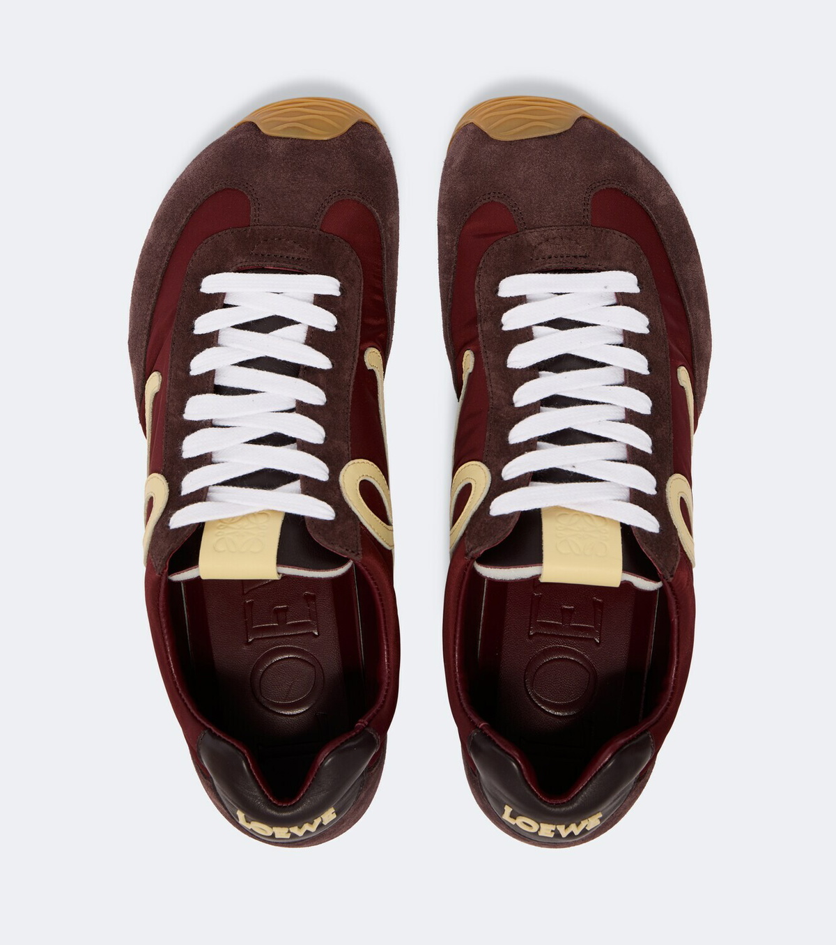 Loewe Ballet Runner 2.0 suede-trimmed sneakers