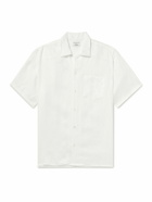 Kingsman - Camp-Collar Linen Shirt - White