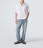Frame Mid-rise straight jeans
