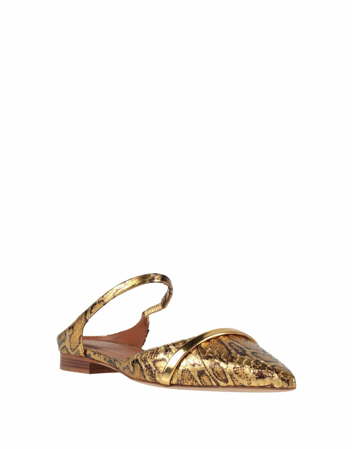 Malone Souliers Womens Mules & Clogs in Gold