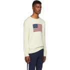 Polo Ralph Lauren Off-White Knit Icon Sweater