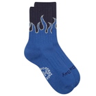 Rostersox Fire Socks in Blue