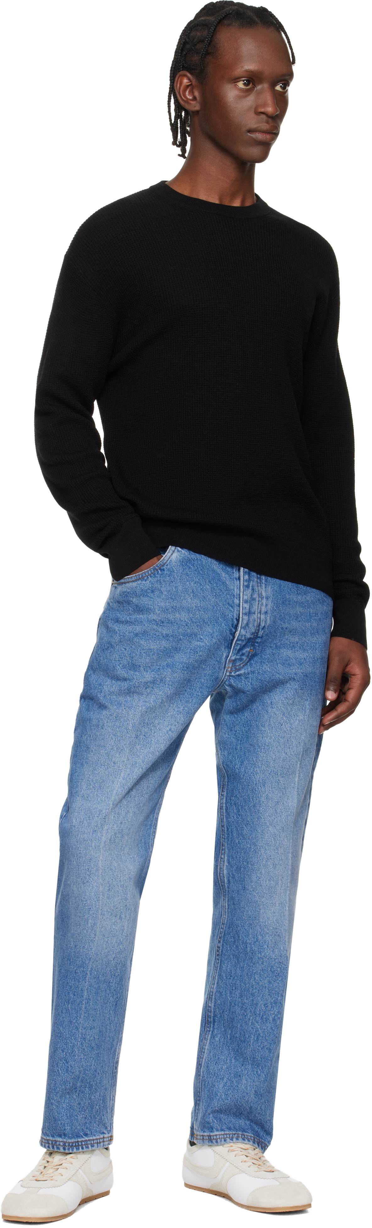 Studio Nicholson Black Portland Knit Sweater