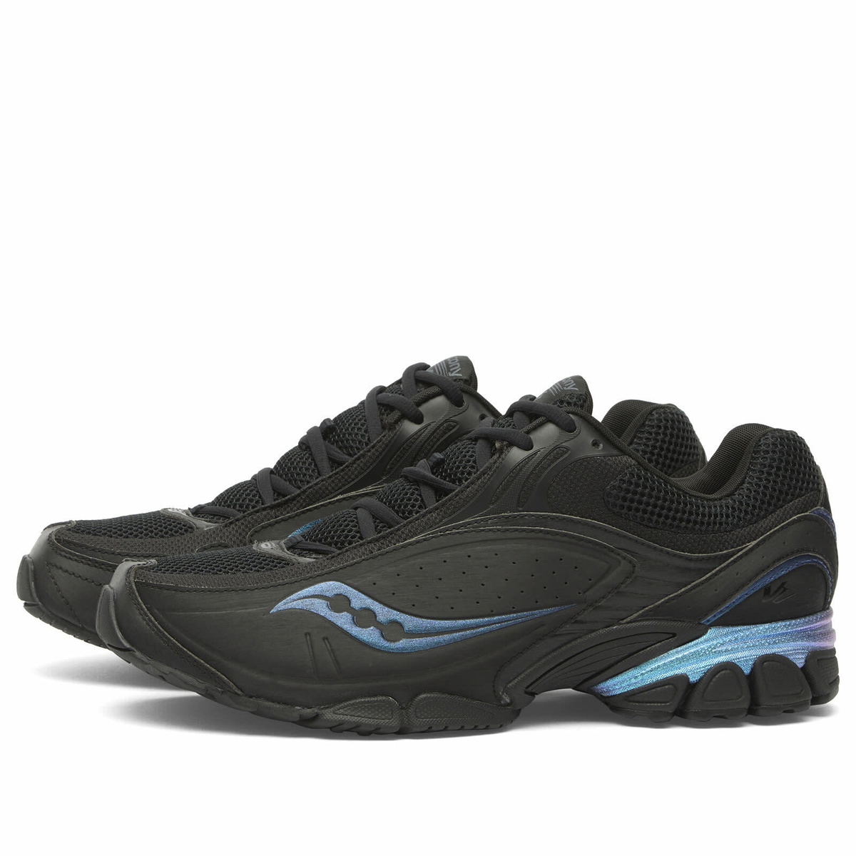 Saucony Progrid V2 Sneaker in Black/Night Sky