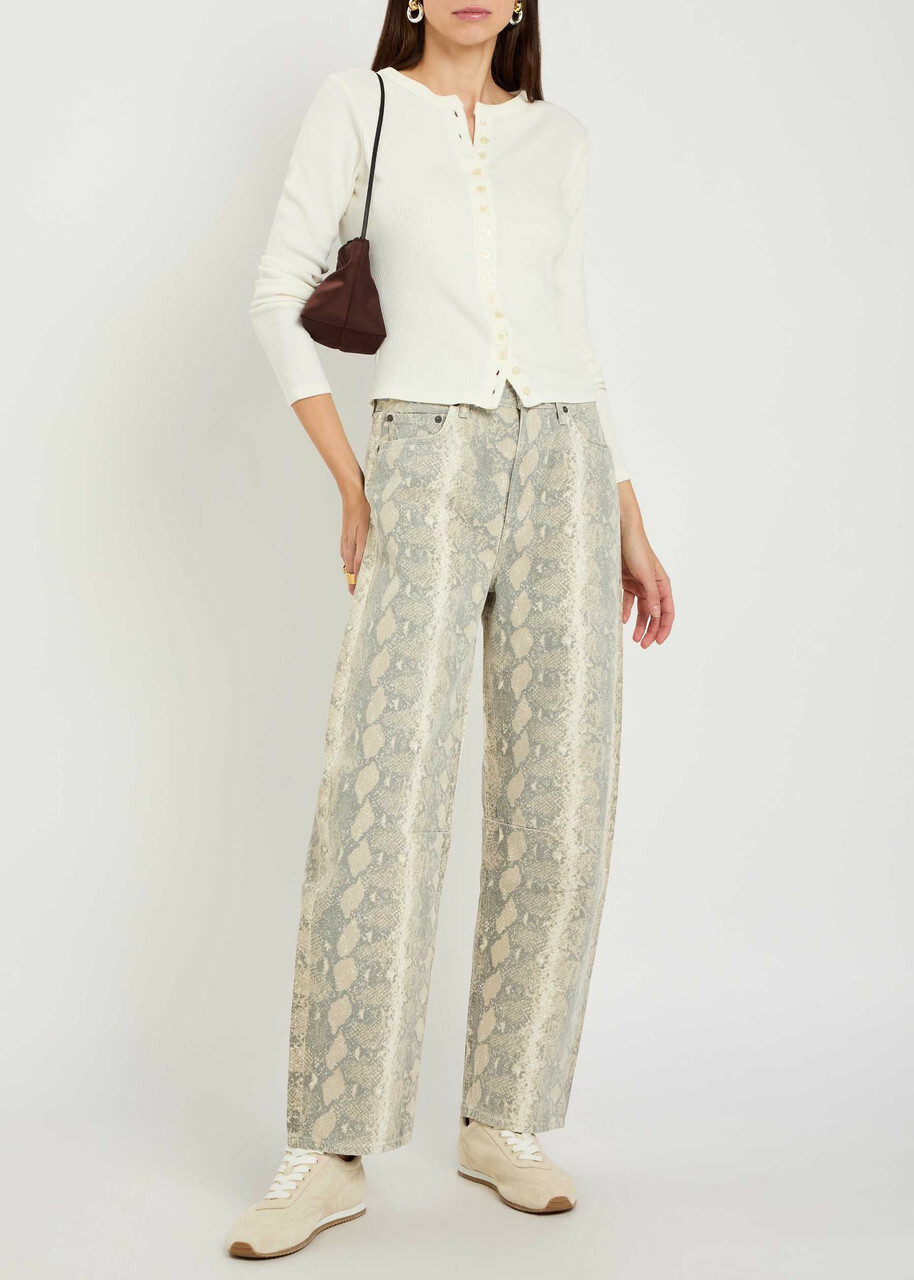Citizens OF Humanity Kari Ribbed Knit top Off White