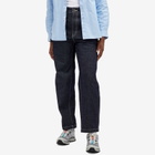Snow Peak Women's Recycled Cotton Denim Wide Pants in Indigo