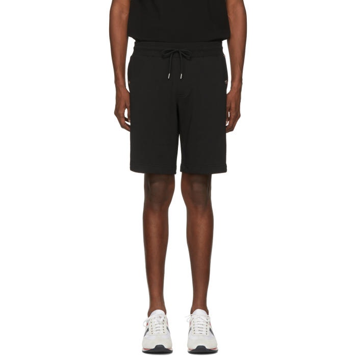 Photo: Moncler Black Sweat Shorts