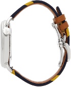 Polo Ralph Lauren Blue & Yellow Nautical 'Polo Bear' 42mm Watch