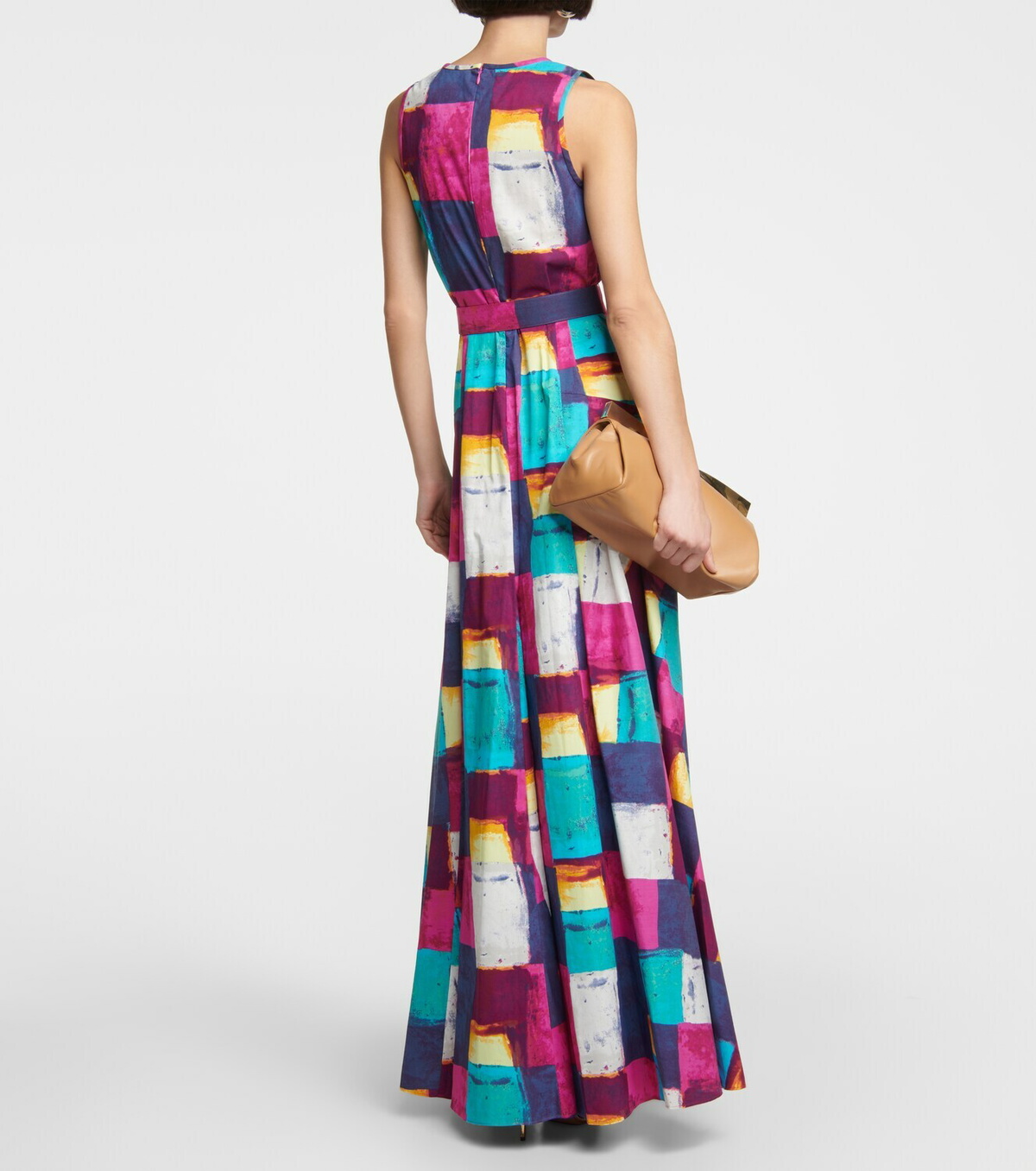 送料関税込【DIANE von FURSTENBERG】ELLIOT リネンドレス Diane von Furstenberg Elliot printed cotton-blend maxi dress