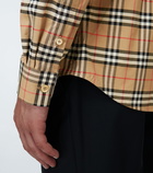 Burberry - Vintage check stretch-cotton shirt