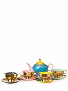 POLSPOTTEN - Set Of 4 Legacy Gold Tea Cups & Saucers