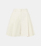 Nina Ricci Cotton canvas shorts