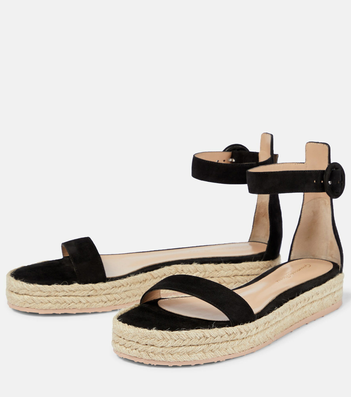 Gianvito Rossi - Suede espadrille sandals