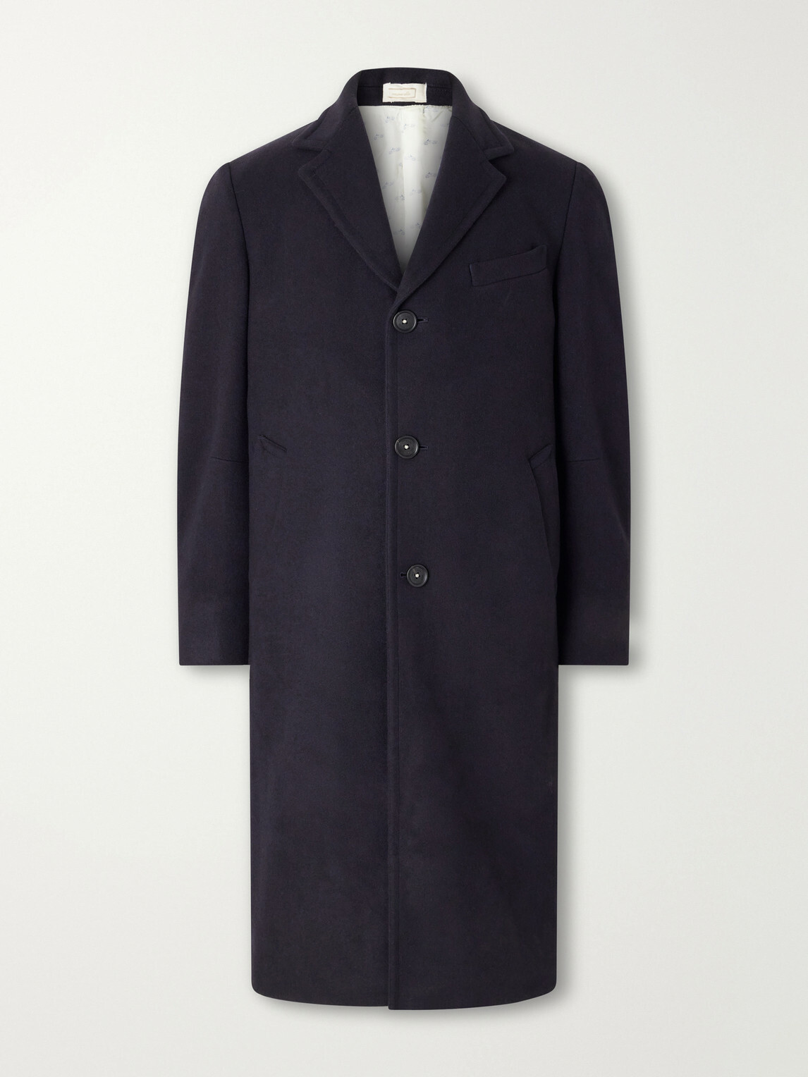 Massimo Alba - Mercury Cashmere Coat - Blue