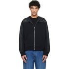 Givenchy Black Windbreaker Hoodie Jacket