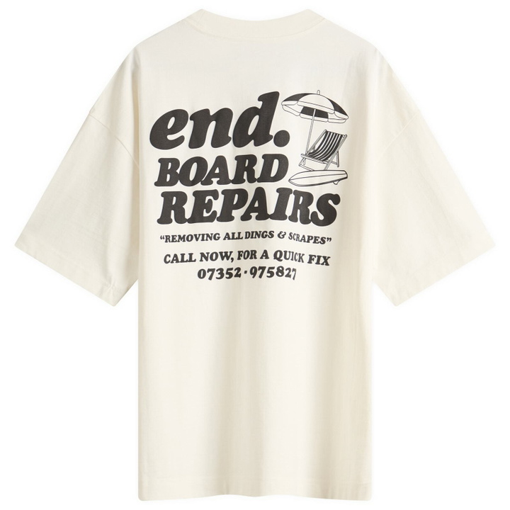 Photo: END. Coastal Board Repairs T-Shirt in Ecru