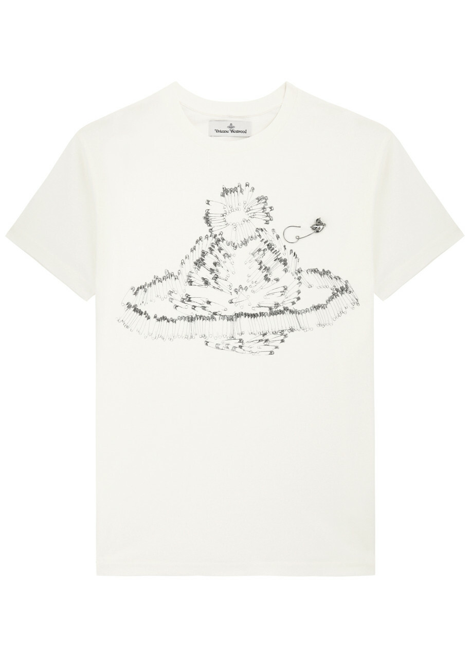 トップス Vivienne Westwood - print t VIVIENNE WESTWOOD ROCK GRAPHIC PRINT STRETCHY MESH UNISEX