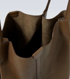 Loro Piana Bale Extra Large leather tote bag